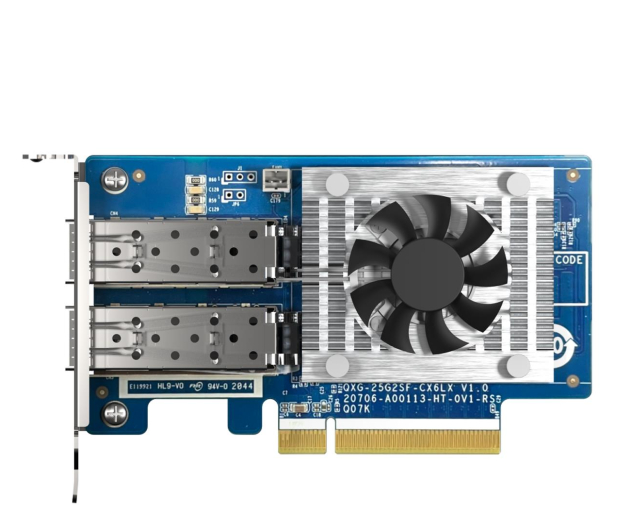 QNAP QXG-25G2SF-CX6 Dual port SFP28 25GB network expand - 1262842 - zdjęcie 2